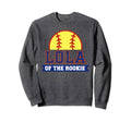 Lola Rookie 1St Birthday Softball Theme Sweatshirt - Unique Graphic Unisex - T-Shirt, Sweatshirt, Hoodie