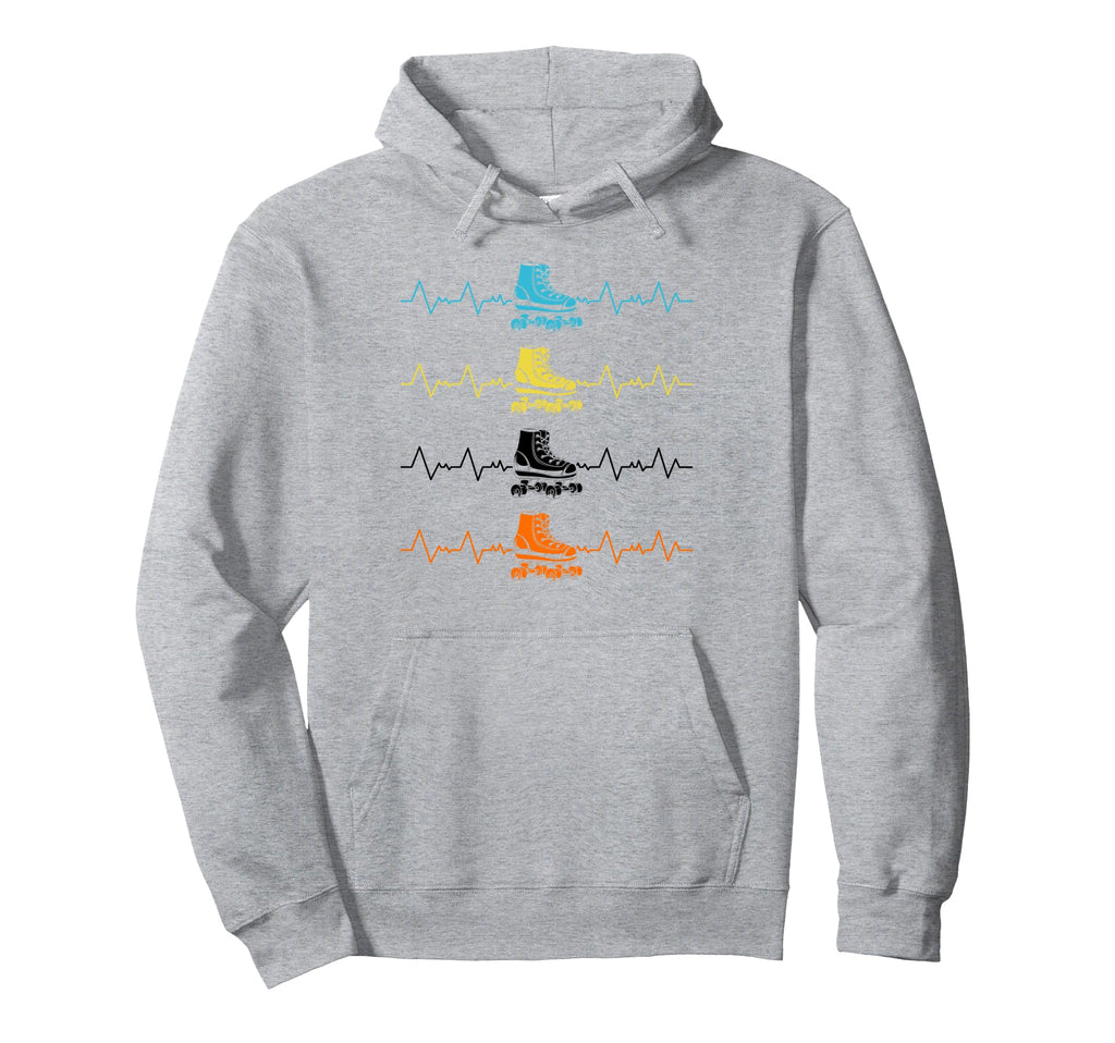 Roller Skate Skating Sport Rollerblader Hoodie - Trendy Graphic Unisex - T-Shirt, Sweatshirt, Hoodie