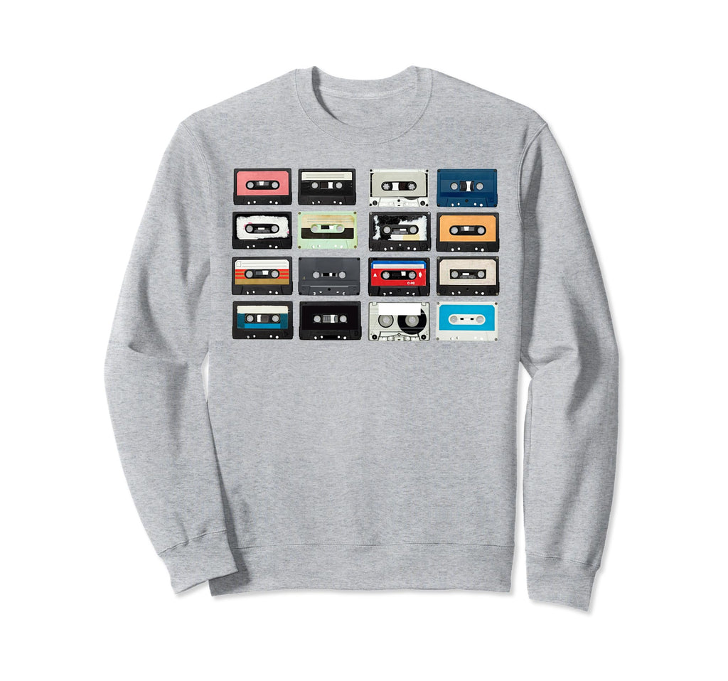 Cassette Tapes Sweatshirt - Graphic Print Unisex - T-Shirt, Sweatshirt, Hoodie