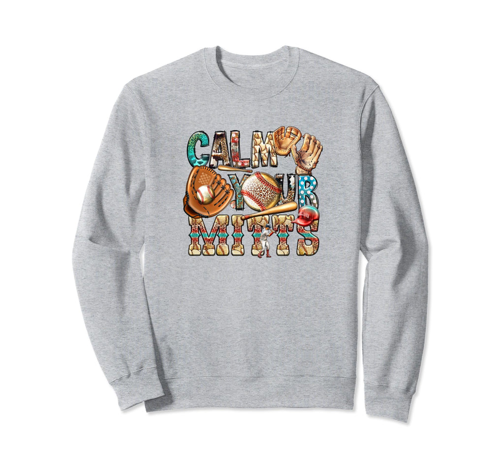 Funny Baseball Mom Baseball Sweatshirt - Casual Everyday Wear Men Women - T-Shirt, Sweatshirt, Hoodie