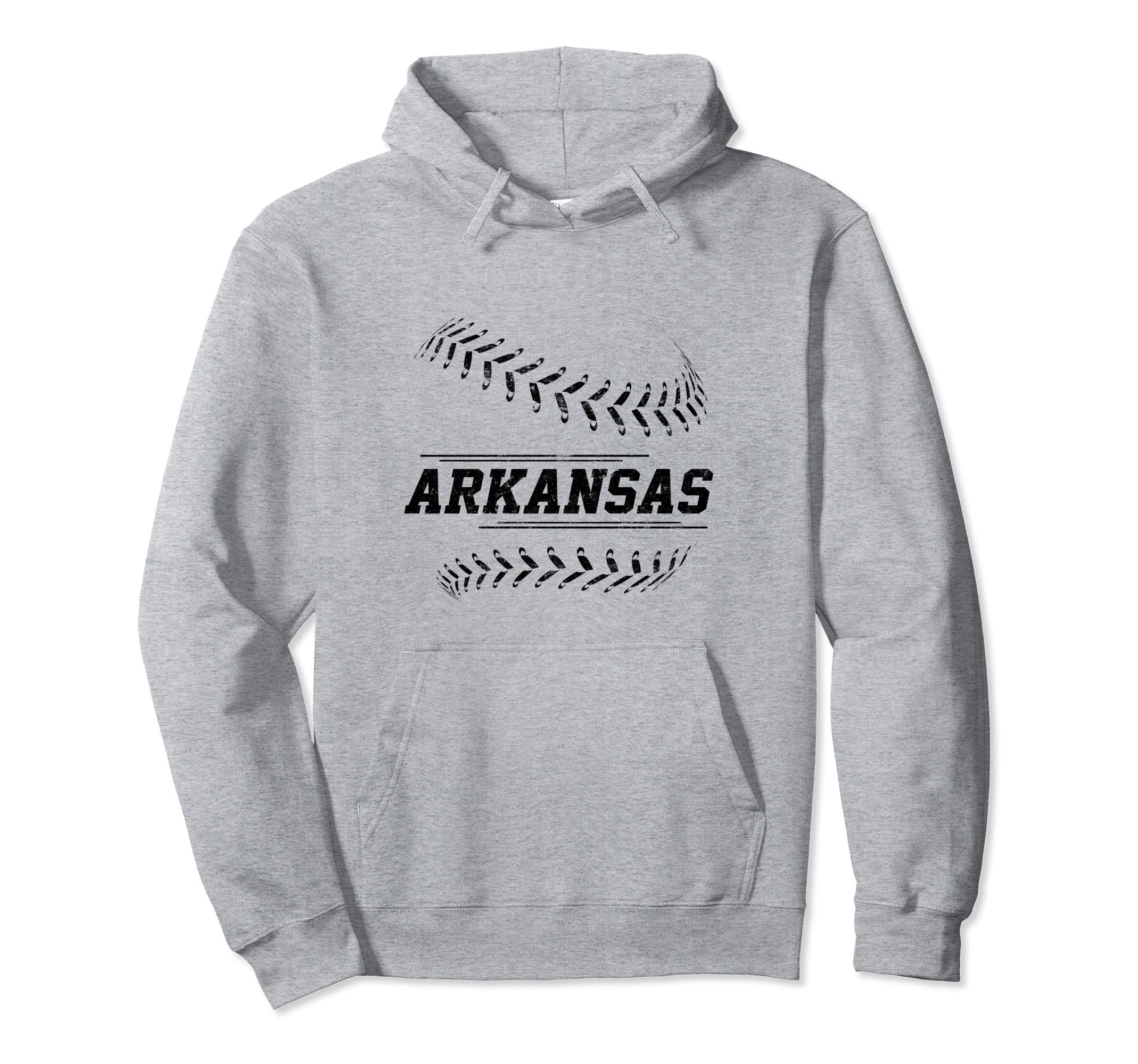 Arkansas Baseball State Pride Team Sport Hoodie - Trendy Graphic for Adults - T-Shirt, Sweatshirt, Hoodie