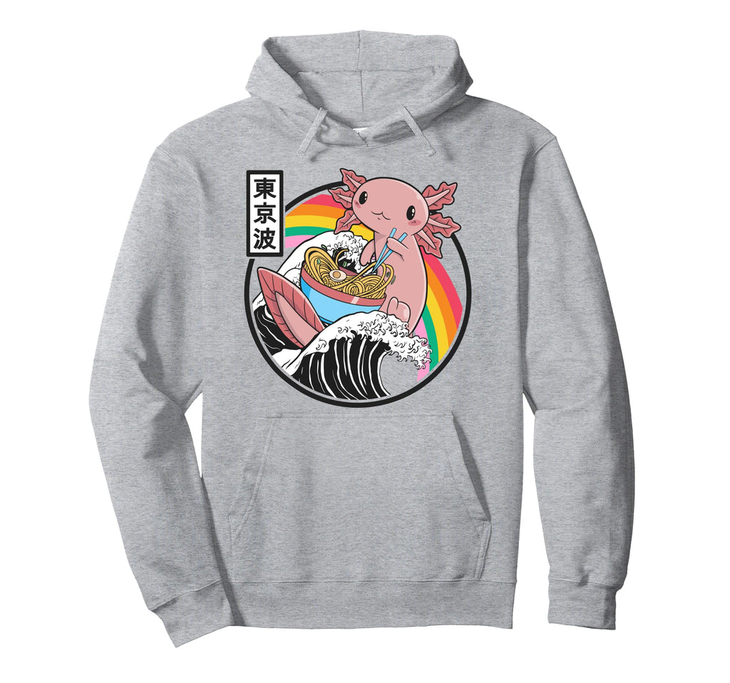 Banana Milk Surfing Kanagawa Wave Kawaii Hoodie - Minimalist Print Unisex - T-Shirt, Sweatshirt, Hoodie