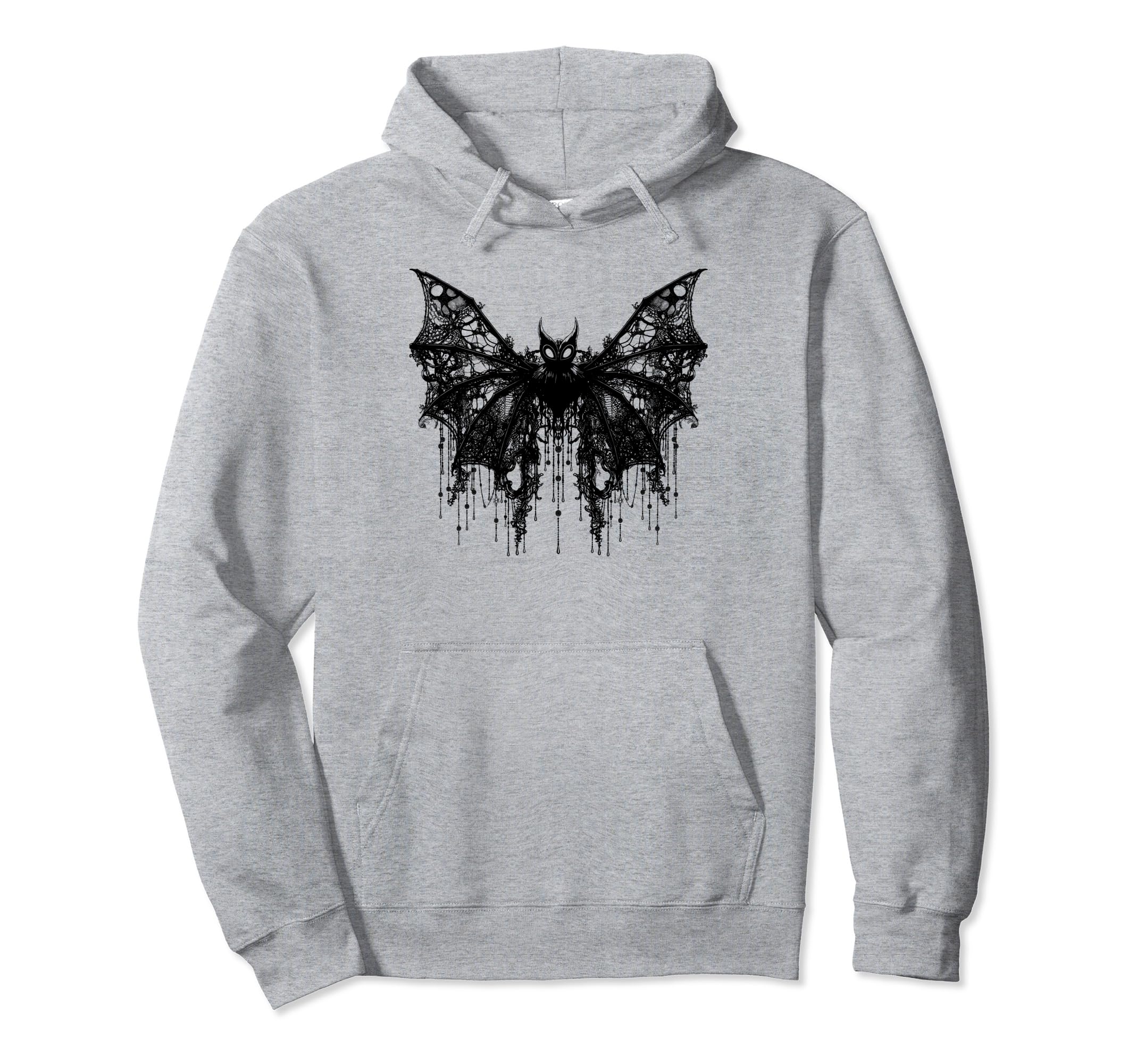 Bat Coquette Bow Halloween Bow Coquette Hoodie - Novelty Apparel Men Women - T-Shirt, Sweatshirt, Hoodie