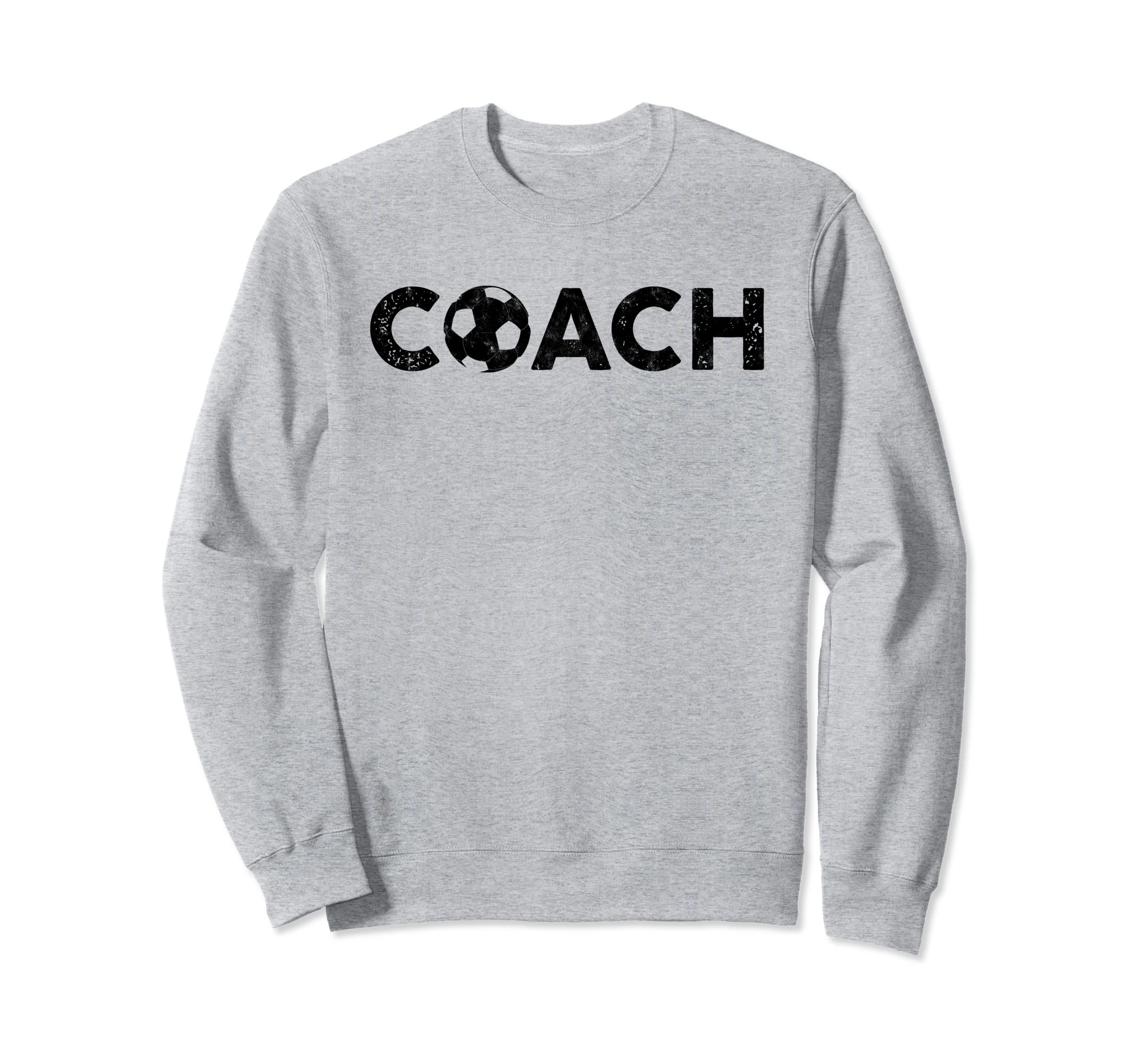 Soccer Coach Trainer Distressed Sweatshirt - Fun Novelty Design Unisex - T-Shirt, Sweatshirt, Hoodie