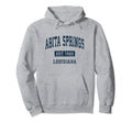 Abita Springs Louisiana La Athletic Hoodie - Fun Novelty Design for Adults - T-Shirt, Sweatshirt, Hoodie