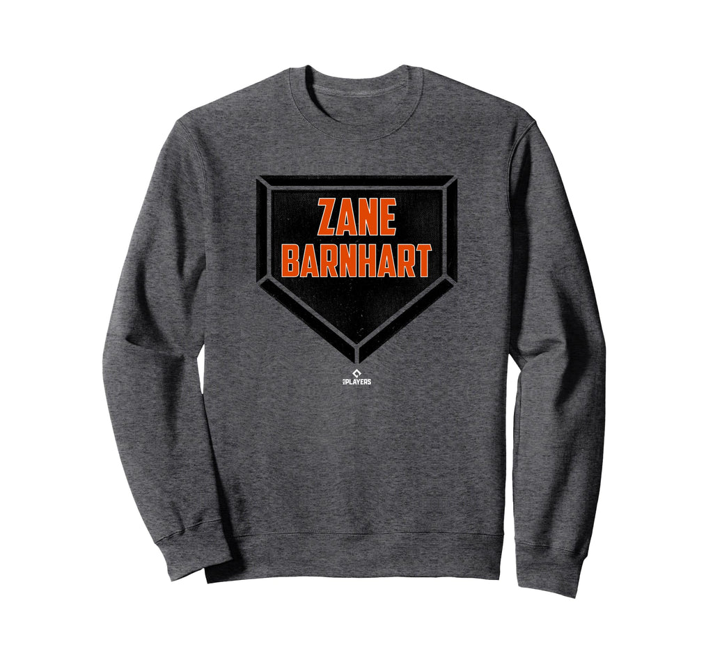 Home Plate Gameday Zane Barnhart Sweatshirt - Trendy Graphic for Adults - T-Shirt, Sweatshirt, Hoodie