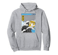 Banana Milk Kanagawa Wave Digital Hoodie - Minimalist Print Men Women - T-Shirt, Sweatshirt, Hoodie