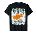 Cyprus Flag Distressed Cyprus T-Shirt - Casual Everyday Wear Men Women - T-Shirt, Sweatshirt, Hoodie