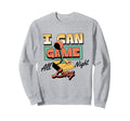 Arcade Joystick I Can Game All Sweatshirt - Casual Everyday Wear Unisex - T-Shirt, Sweatshirt, Hoodie