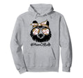 Mom Both Baseball Mama Bear Hoodie - Minimalist Print for Adults - T-Shirt, Sweatshirt, Hoodie