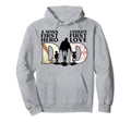 Baseball Dance Dad Sons First Hero Hoodie - Aesthetic Graphic for Adults - T-Shirt, Sweatshirt, Hoodie