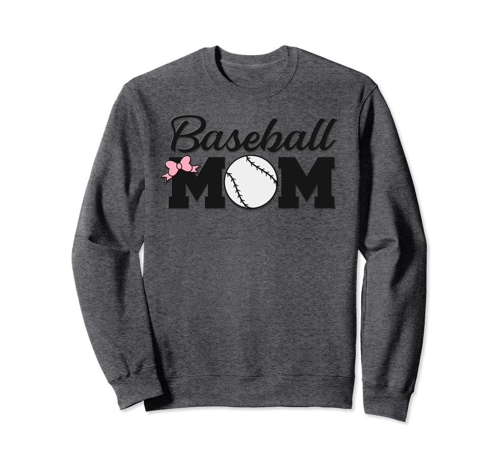 Mom Baseball Sweatshirt - Trendy Graphic Men Women - T-Shirt, Sweatshirt, Hoodie