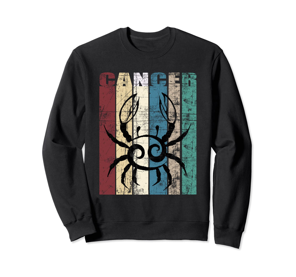 Cancer Cancer Distressed Sweatshirt - Novelty Apparel Unisex - T-Shirt, Sweatshirt, Hoodie