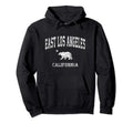 East Los Angeles California Distressed Sports Hoodie - Graphic Print Unisex - T-Shirt, Sweatshirt, Hoodie