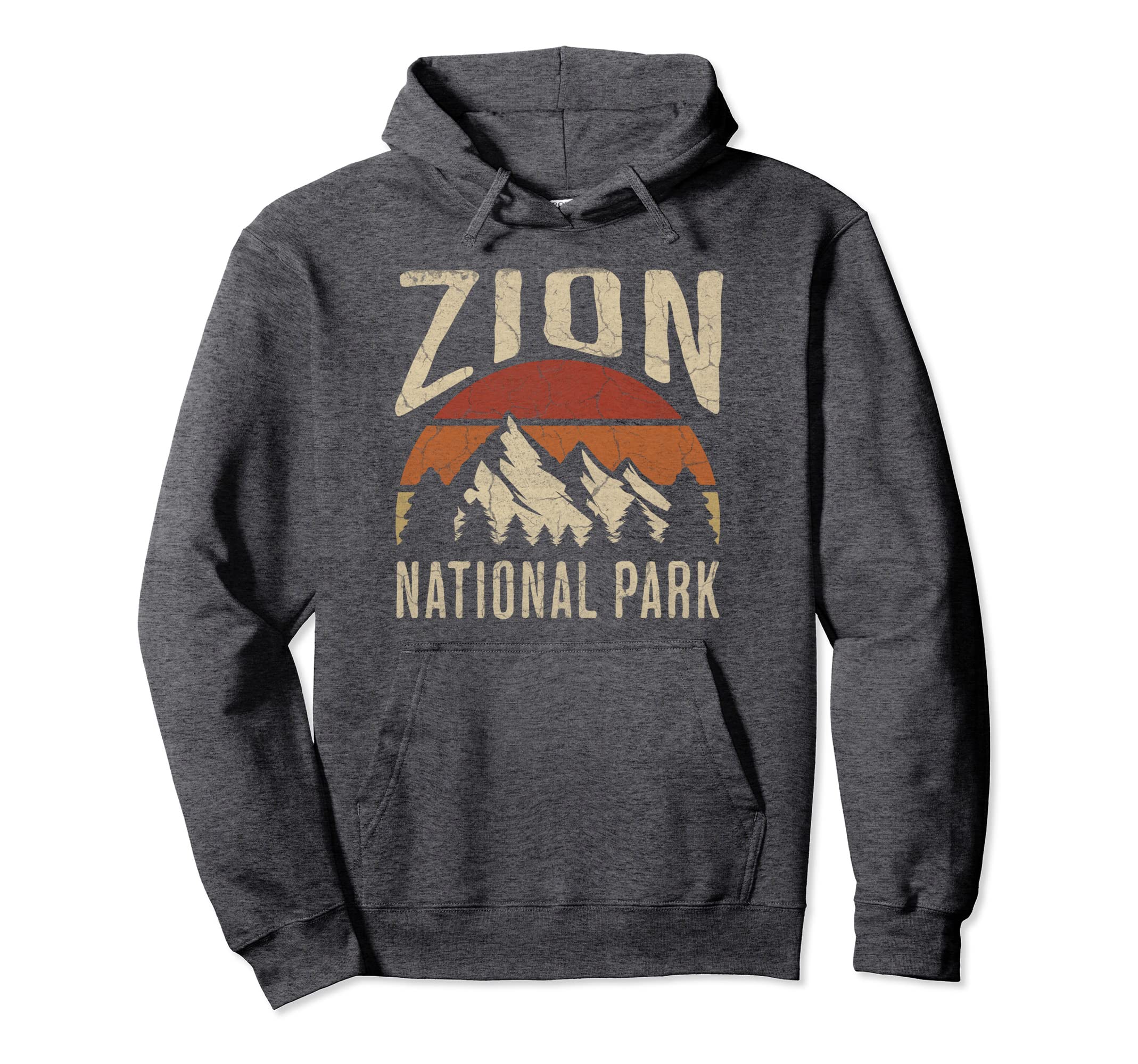 Zion National Park Utah Nature Hiking Hoodie - Novelty Apparel Men Women - T-Shirt, Sweatshirt, Hoodie