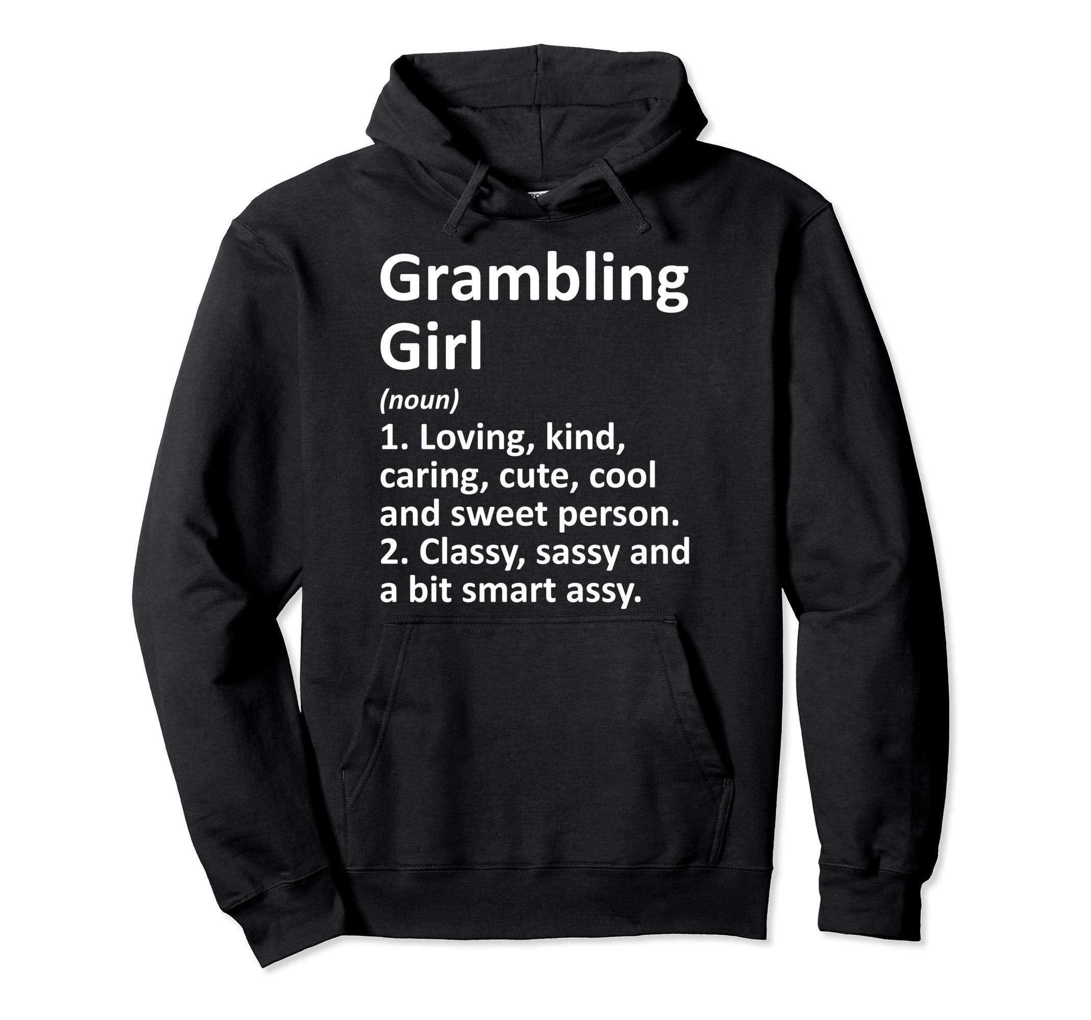 Grambling La Louisiana Funny City Hoodie - Casual Everyday Wear Unisex - T-Shirt, Sweatshirt, Hoodie