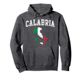 Calabria Italy Flag Map Italia Italian Hoodie - Fun Novelty Design Unisex - T-Shirt, Sweatshirt, Hoodie