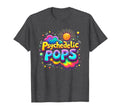 Groovy Dad Psychedelic Pops 60S Hippie T-Shirt - Custom Art Print Unisex - T-Shirt, Sweatshirt, Hoodie