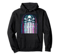 Japanese Daruma Doll Vaporwave Japan Hoodie - Novelty Apparel Men Women - T-Shirt, Sweatshirt, Hoodie