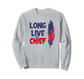 Long Live Chief Wahoo Cleveland Sweatshirt - Graphic Print for Adults - T-Shirt, Sweatshirt, Hoodie