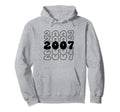 17 Year Old Groovy 17Th Birthday Boho Hoodie - Trendy Graphic for Adults - T-Shirt, Sweatshirt, Hoodie