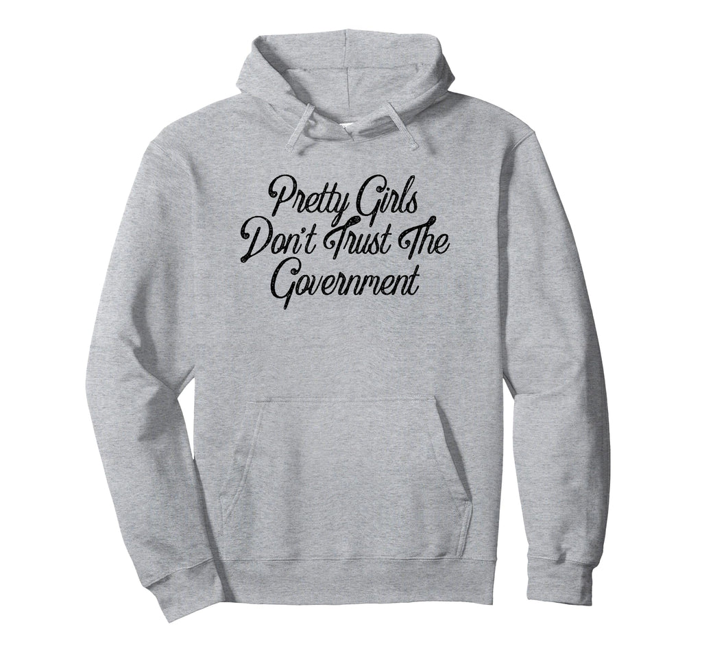 Pretty Dont Trust Government Y2K Hoodie - Aesthetic Graphic Men Women - T-Shirt, Sweatshirt, Hoodie