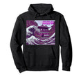 Vaporwave Glitch Aesthetic Japan Hoodie - Fun Novelty Design Men Women - T-Shirt, Sweatshirt, Hoodie