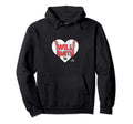 Will Smith Heart Baseball Hoodie - Trendy Graphic Unisex - T-Shirt, Sweatshirt, Hoodie