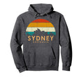 Landscape Sun Skyline Sydney Australia Hoodie - Streetwear Style for Adults - T-Shirt, Sweatshirt, Hoodie