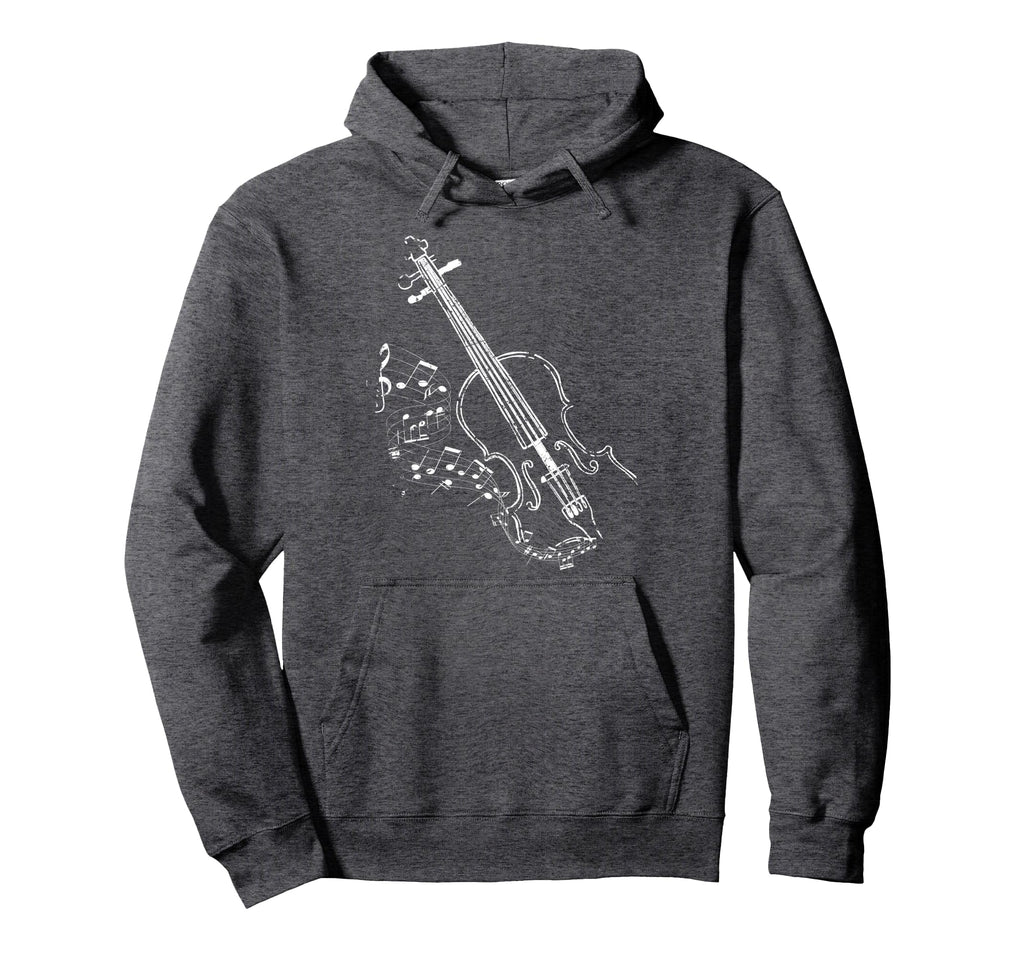 Beautiful Violin Music Lovers Hoodie - Casual Everyday Wear for Adults - T-Shirt, Sweatshirt, Hoodie