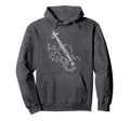 Beautiful Violin Music Lovers Hoodie - Casual Everyday Wear for Adults - T-Shirt, Sweatshirt, Hoodie
