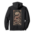 Aesthetic Back Dragon Y2K Streetwear Hoodie - Novelty Apparel for Adults - T-Shirt, Sweatshirt, Hoodie