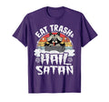 Eat Trash Hail Satan Raccoon Punk T-Shirt - Custom Art Print Men Women - T-Shirt, Sweatshirt, Hoodie