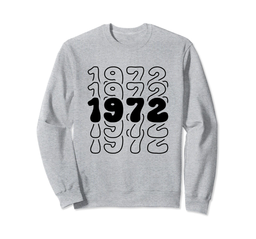 52 Year Old Groovy 52Nd Birthday Sweatshirt - Streetwear Style Men Women - T-Shirt, Sweatshirt, Hoodie