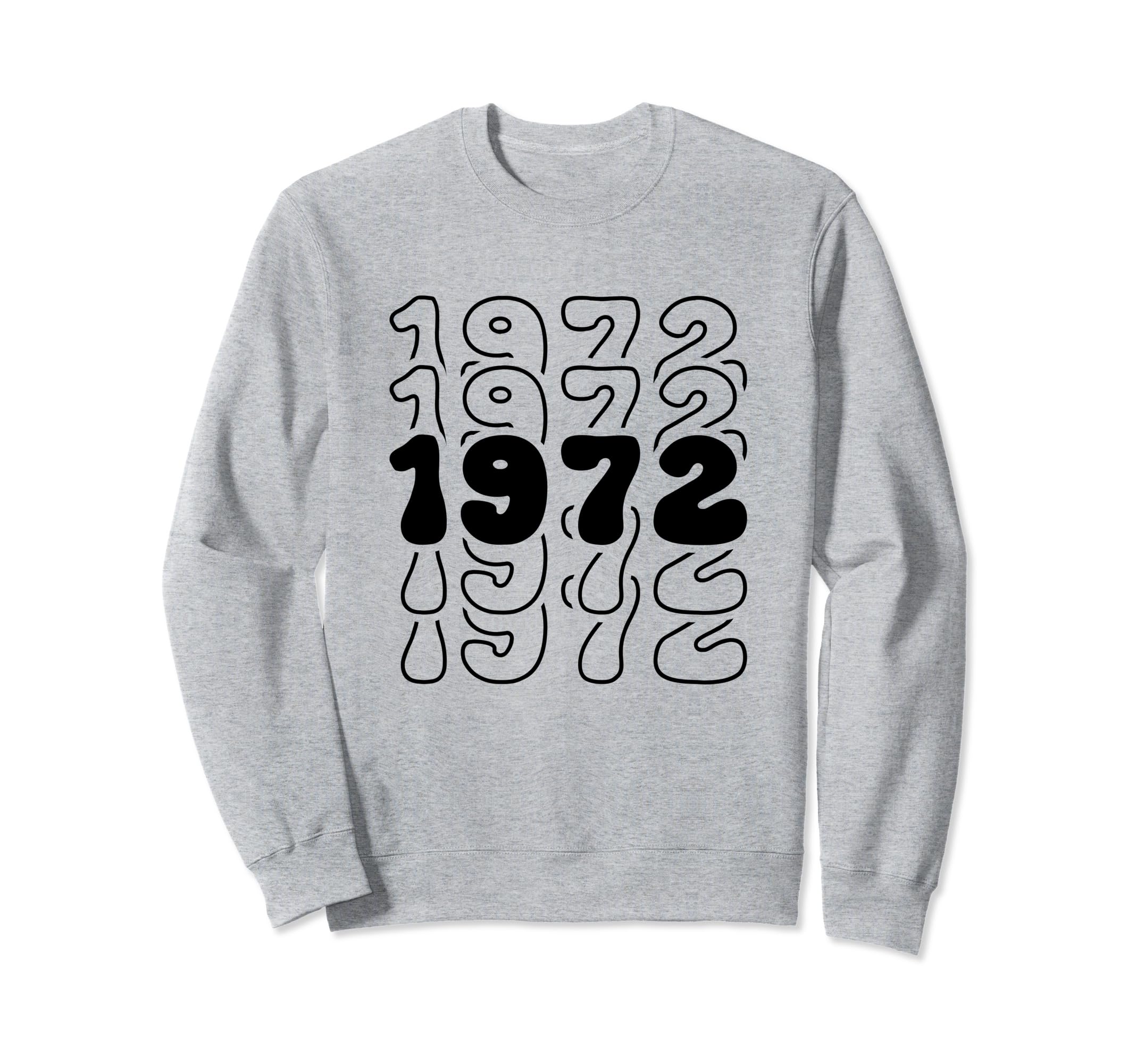 52 Year Old Groovy 52Nd Birthday Sweatshirt - Streetwear Style Men Women - T-Shirt, Sweatshirt, Hoodie