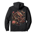 Aesthetic Back Dragon Y2K Streetwear Hoodie - Custom Art Print Unisex - T-Shirt, Sweatshirt, Hoodie