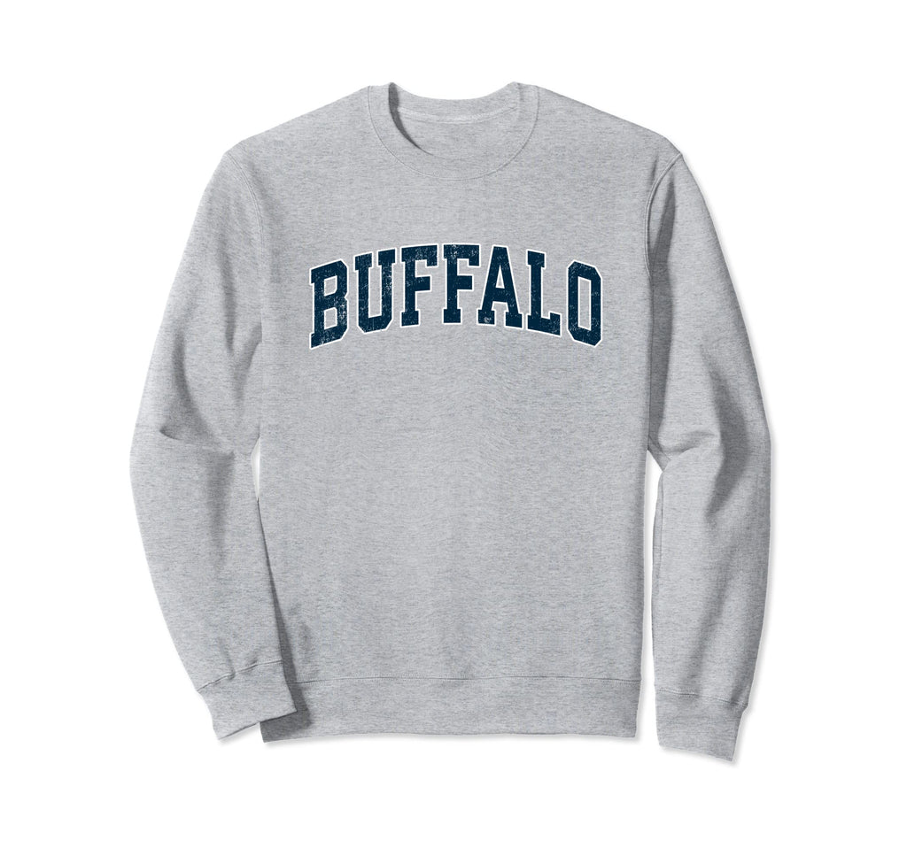 Buffalo New York Ny Varsity Sports Sweatshirt - Trendy Graphic for Adults - T-Shirt, Sweatshirt, Hoodie
