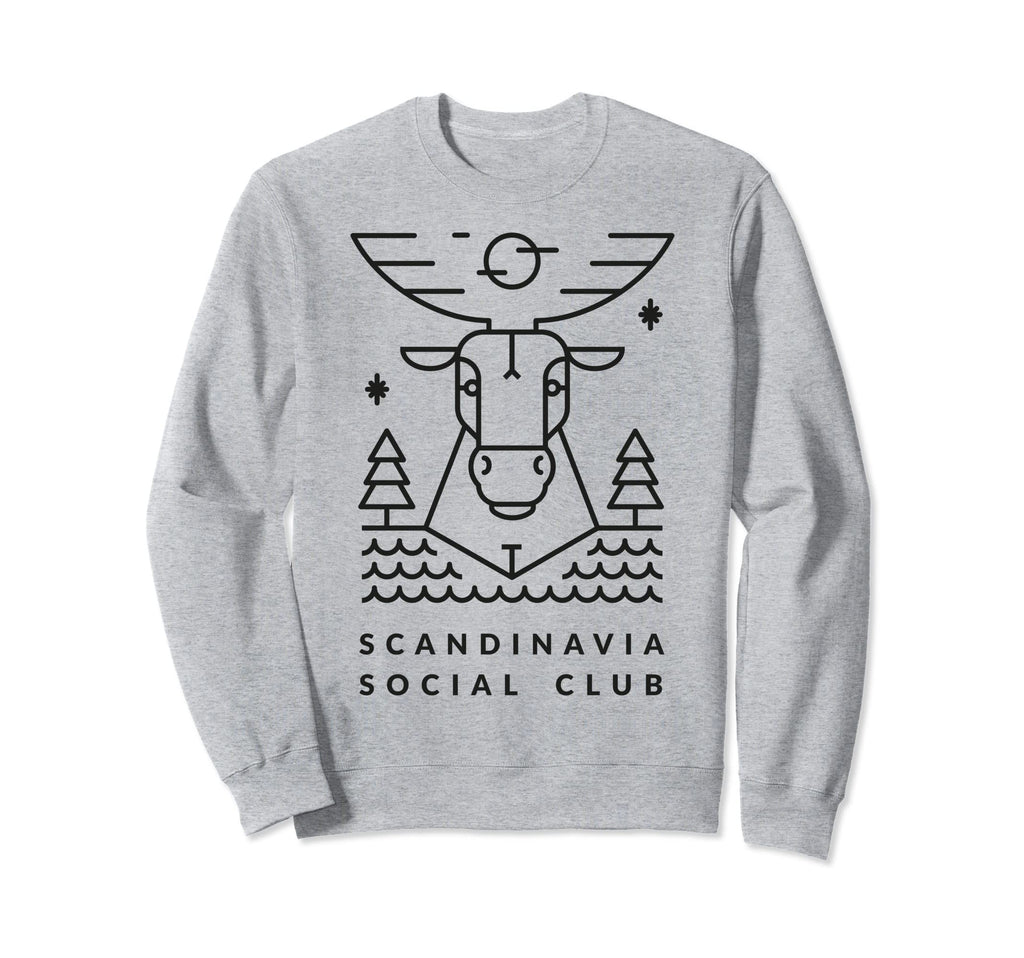 Minnesota Scandinavia Social Club Sweatshirt - Novelty Apparel for Adults - T-Shirt, Sweatshirt, Hoodie