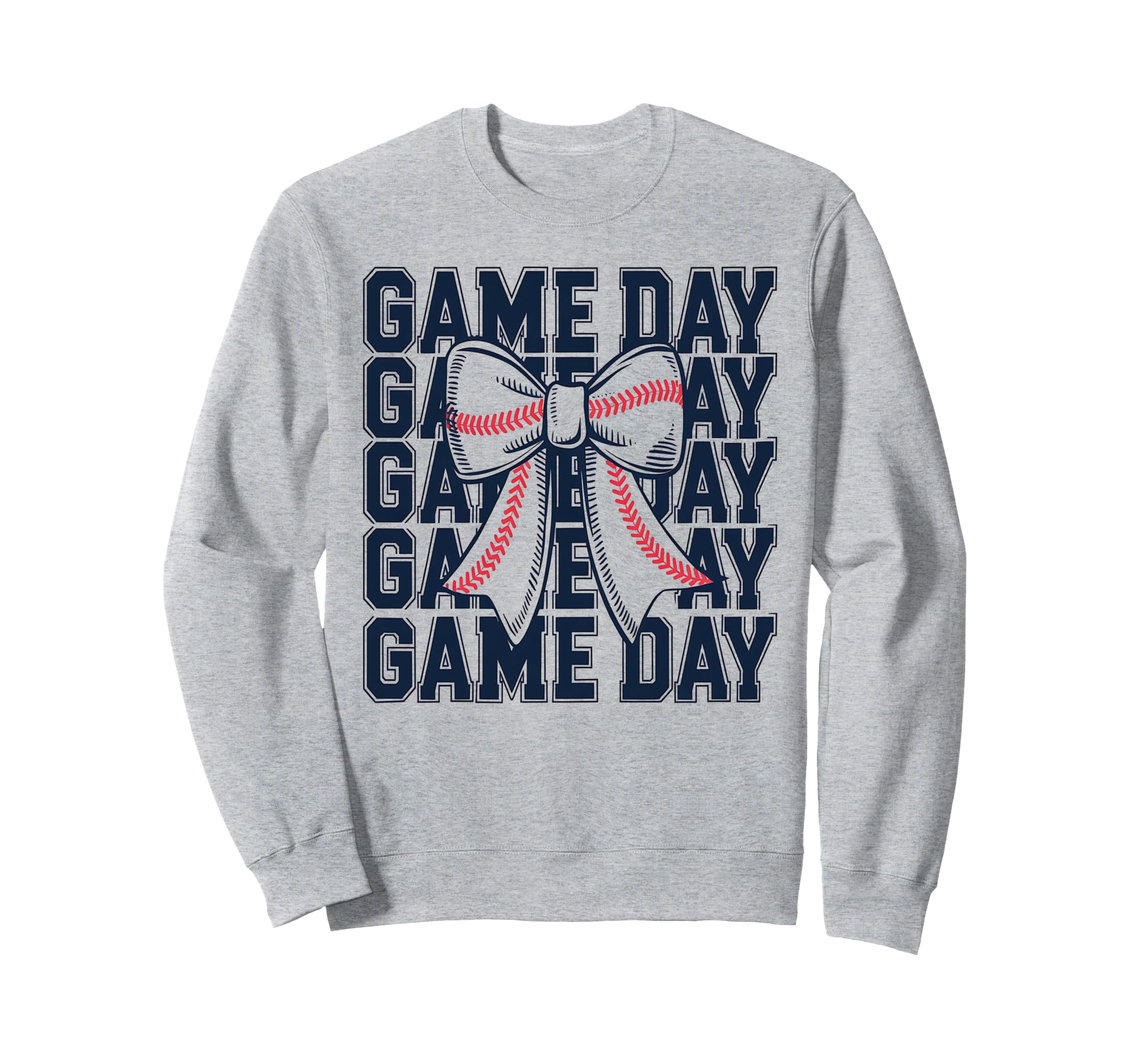 Game Day Baseball Mom Mother Sweatshirt - Aesthetic Graphic Men Women - T-Shirt, Sweatshirt, Hoodie