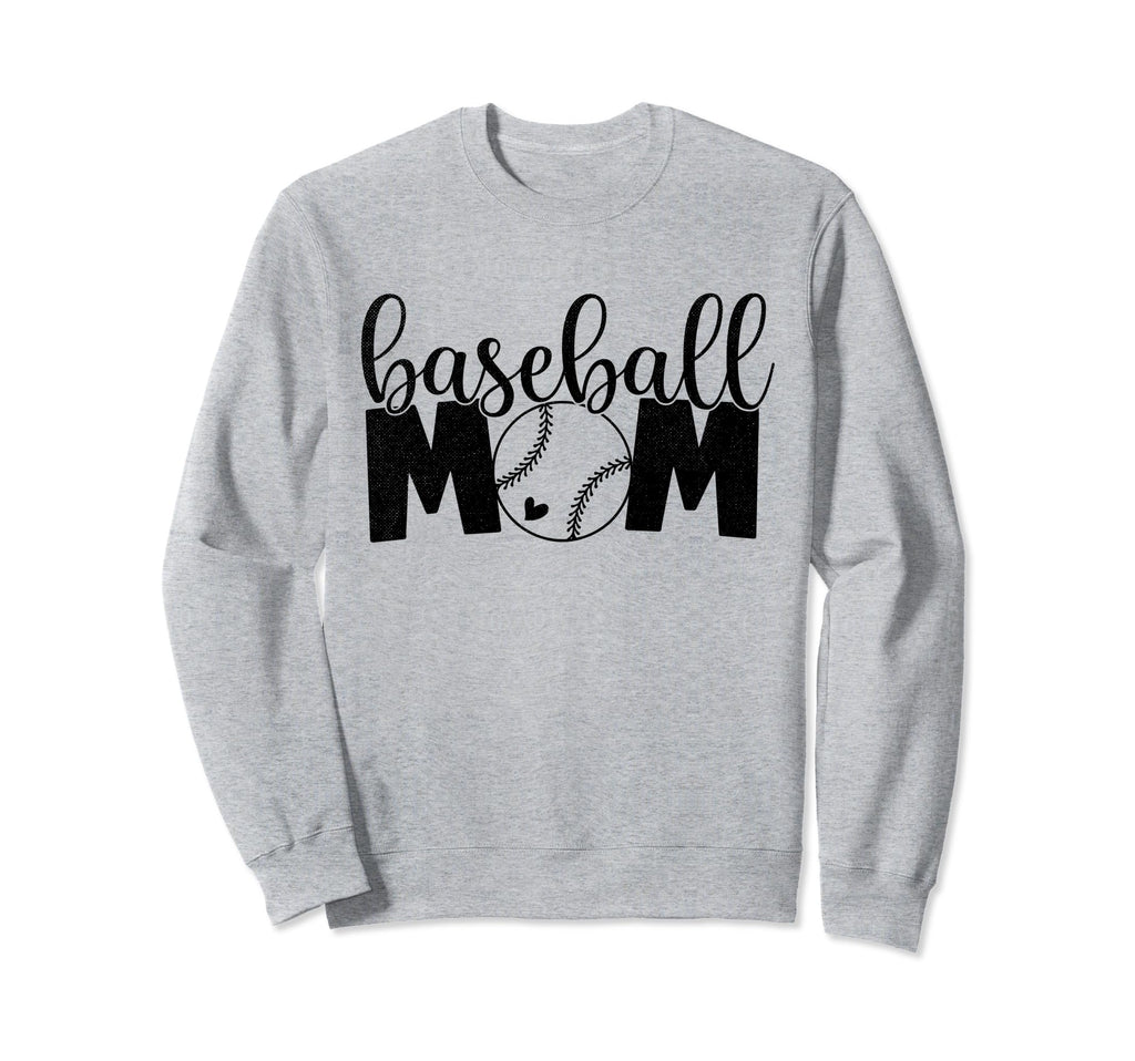 Baseball Mom Sweatshirt - Trendy Graphic Men Women - T-Shirt, Sweatshirt, Hoodie