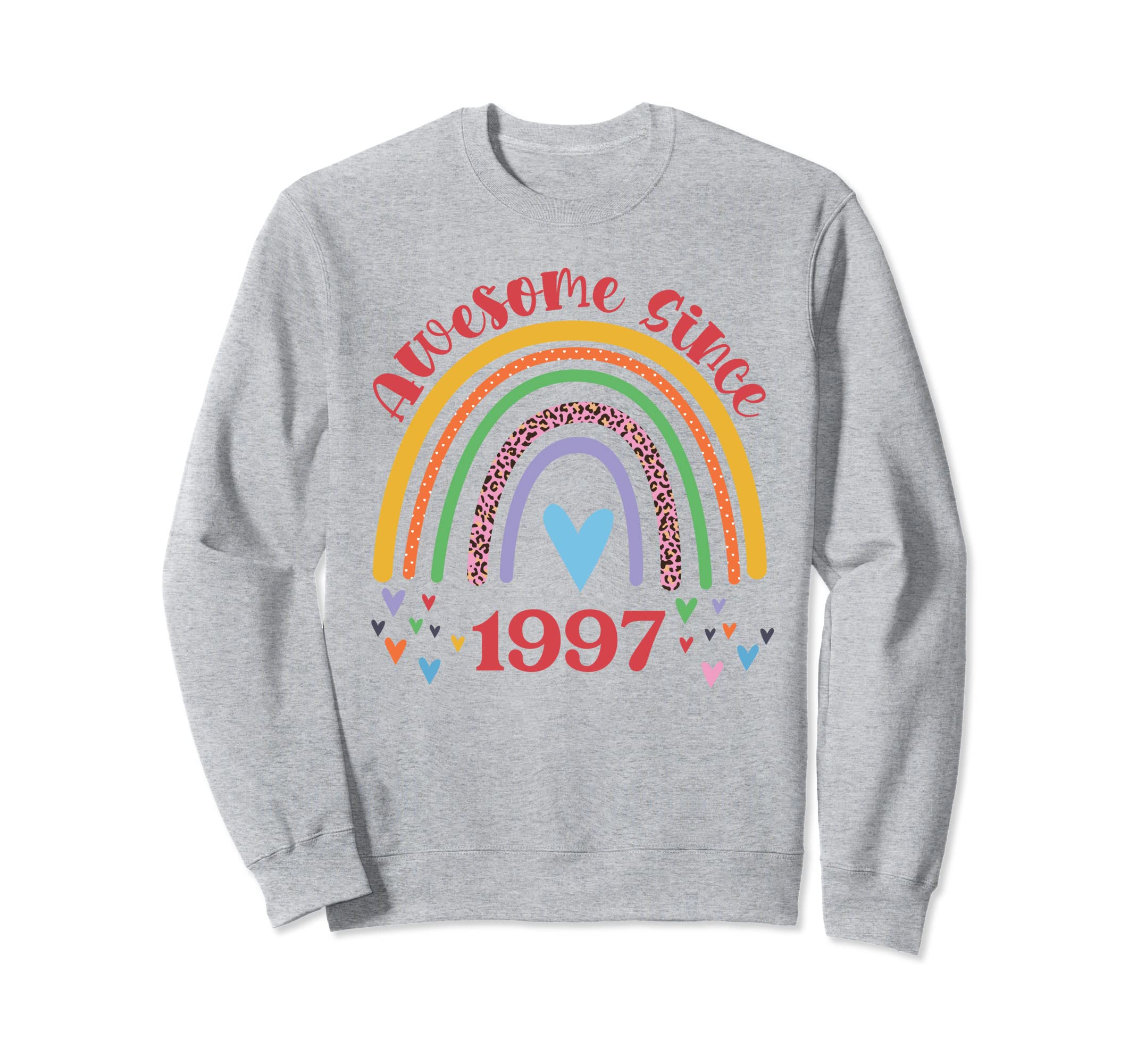 Awesome Since 1997 Birthday Boho Sweatshirt - Unique Graphic Unisex - T-Shirt, Sweatshirt, Hoodie