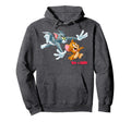 Tom And Jerry Chase Portrait Hoodie - Trendy Graphic for Adults - T-Shirt, Sweatshirt, Hoodie