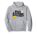 Busy Raising Ballers Softball Hoodie - Custom Art Print for Adults - T-Shirt, Sweatshirt, Hoodie