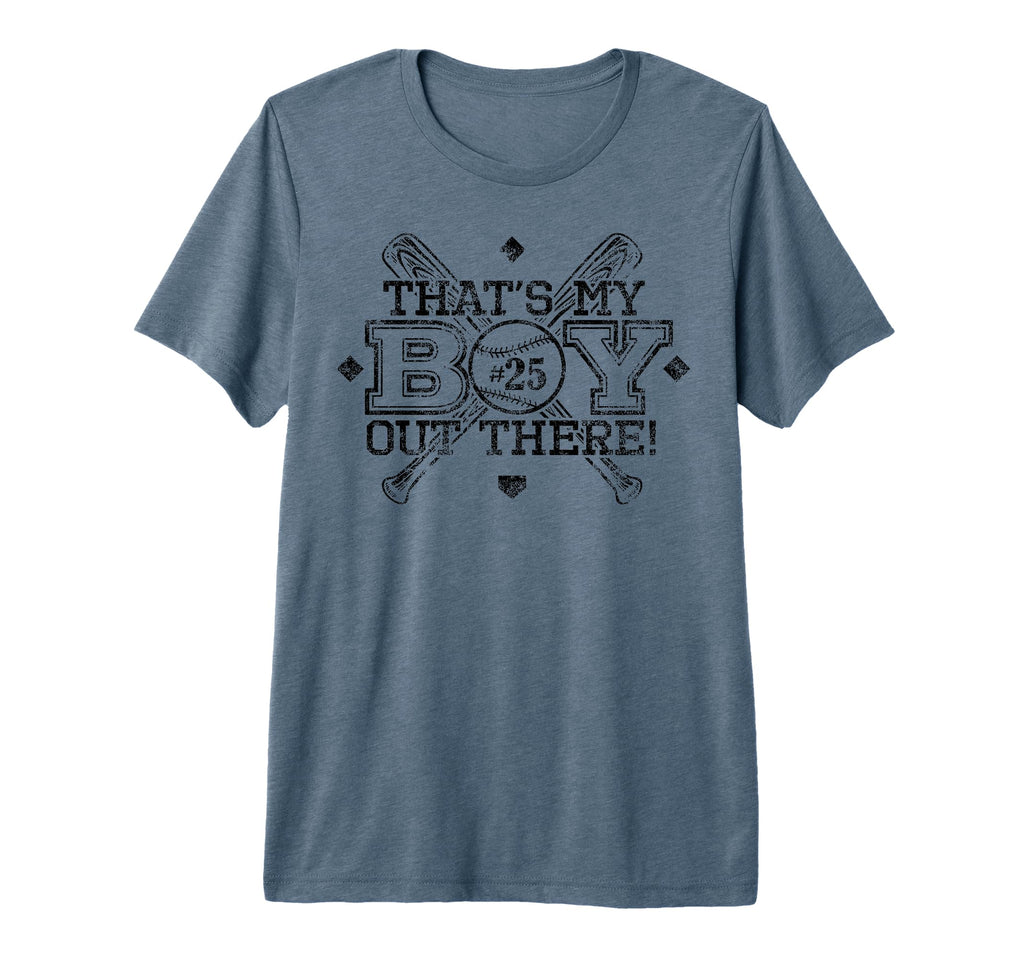Baseball Mom Dad Thats My Proud T-Shirt - Aesthetic Graphic Men Women - T-Shirt, Sweatshirt, Hoodie