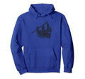 Sloth Distressed Sloth Hoodie - Graphic Print for Adults - T-Shirt, Sweatshirt, Hoodie