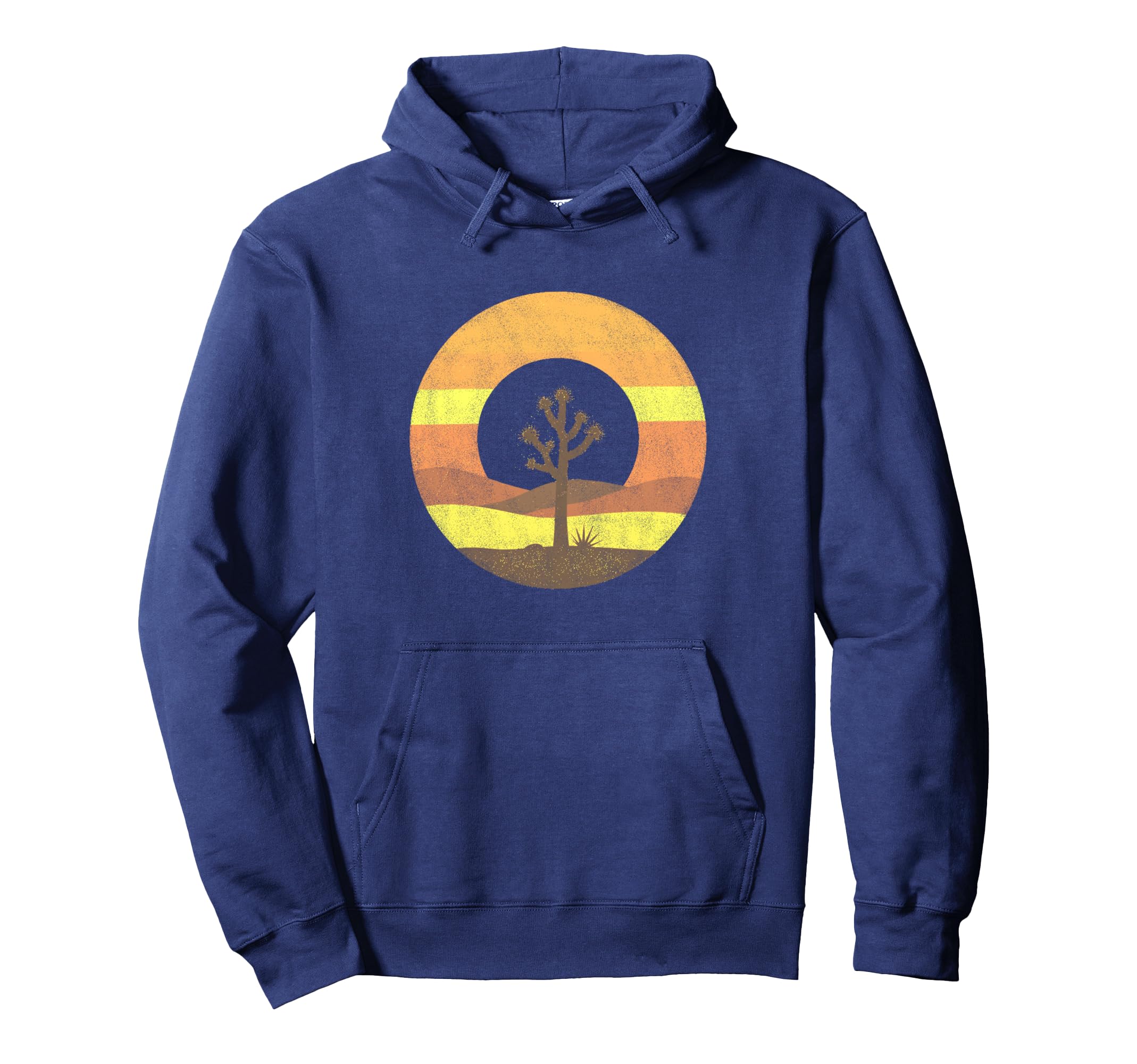 Joshua Tree Desert Landscape Boho Hoodie - Casual Everyday Wear for Adults - T-Shirt, Sweatshirt, Hoodie