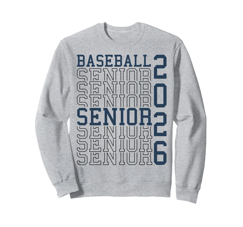 Baseball Senior Night Baseball Sweatshirt - Fun Novelty Design Men Women - T-Shirt, Sweatshirt, Hoodie