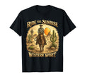 Ride Till Sunrise Cowboy Western T-Shirt - Minimalist Print Unisex - T-Shirt, Sweatshirt, Hoodie