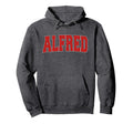 Alfred Ny New York Varsity Usa Sports Hoodie - Trendy Graphic Men Women - T-Shirt, Sweatshirt, Hoodie