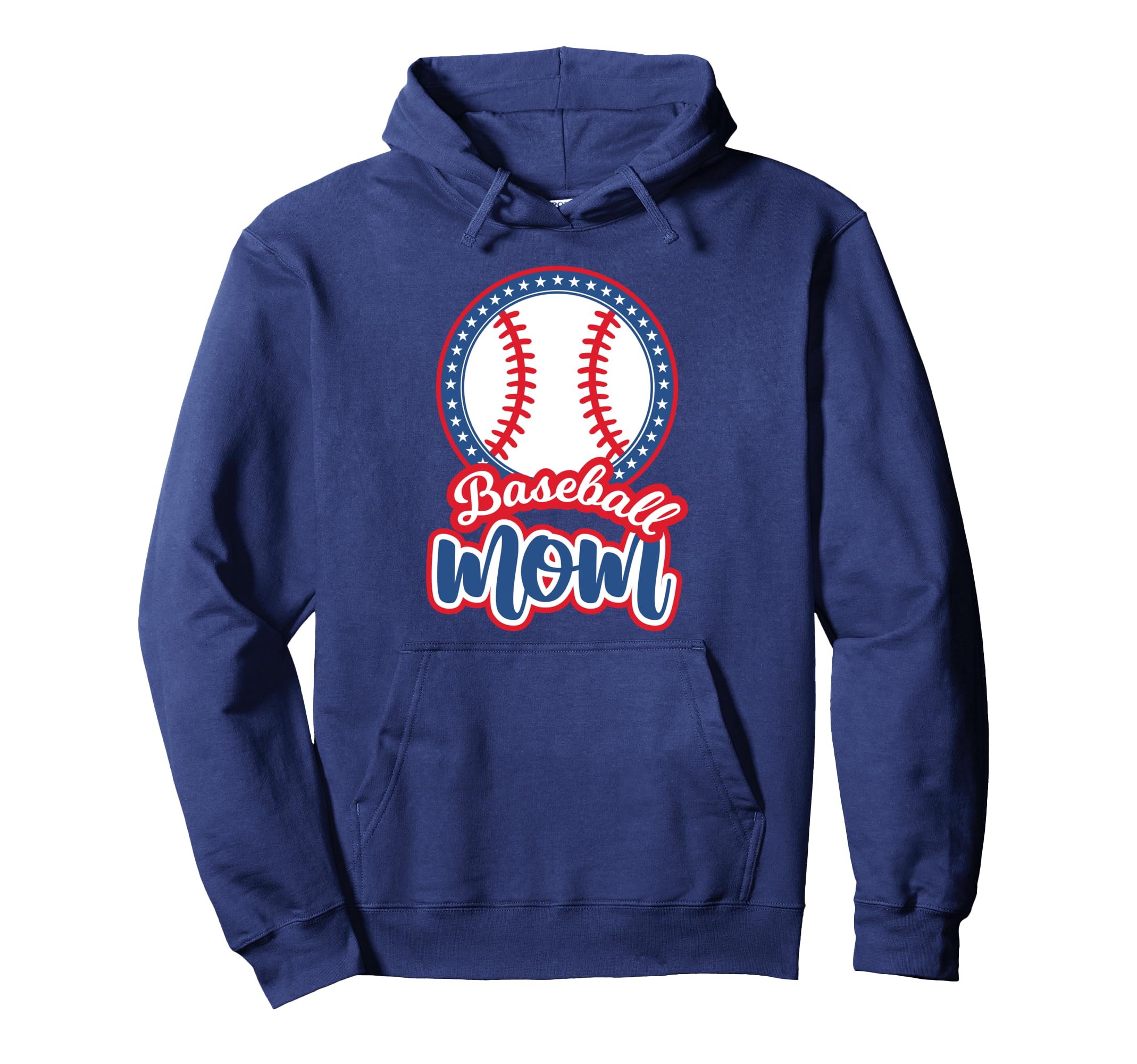 Baseball Mom Hoodie - Trendy Graphic Men Women - T-Shirt, Sweatshirt, Hoodie